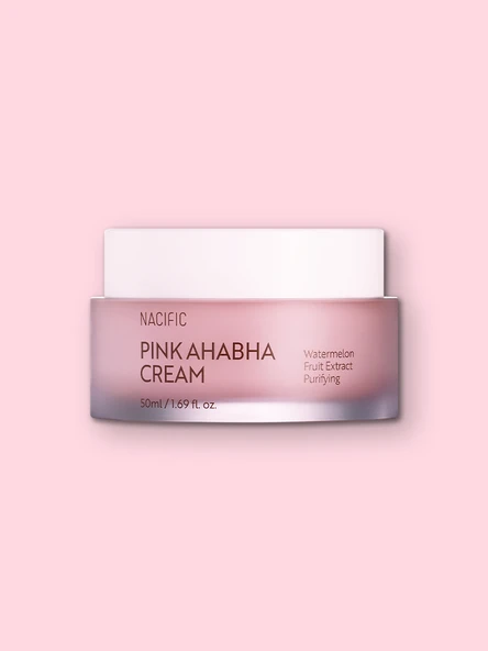 NACIFIC Pink AHA BHA Cream 50ml ürün görseli 1
