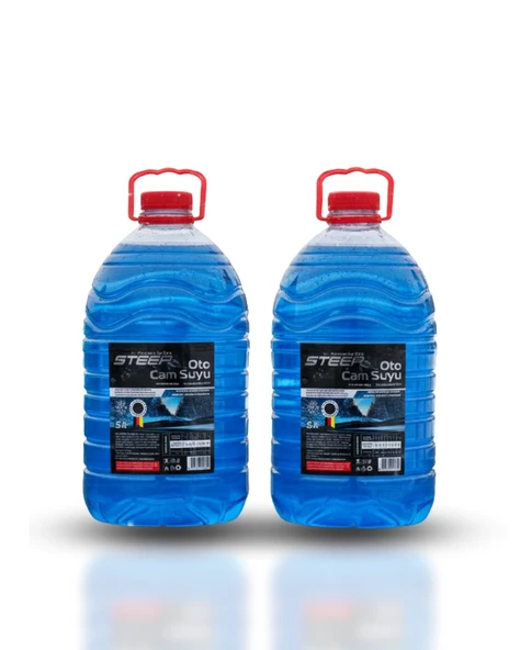 STEEP Oto Cam Suyu -20 Derece Antifriz İçerikli 5 Lt 2 Adet ürün görseli 1