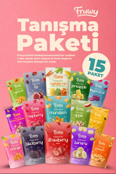 Fruwy Tanışma Paketi ürün görseli 1