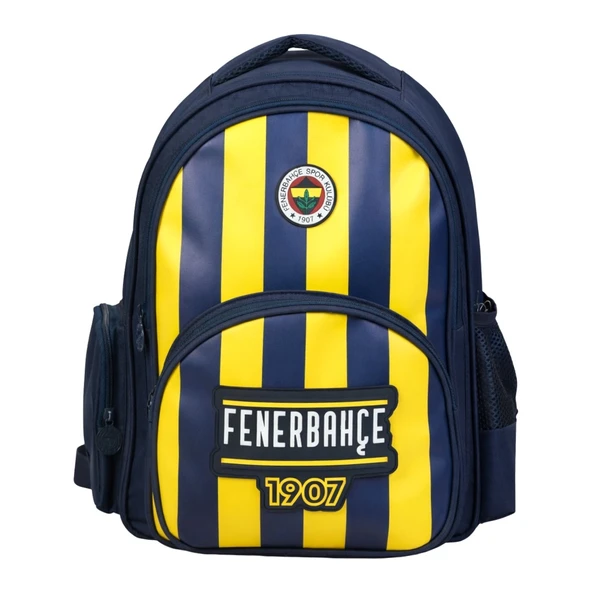 Fenerbahçe Lisanslı Çubuklu Okul Çantası 26758 ürün görseli 1