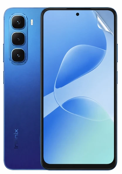 Infinix Hot 60i Uyumlu Ön Body Şeffaf Ultra Ekran Koruyucu Nano Jelatin ürün görseli 1