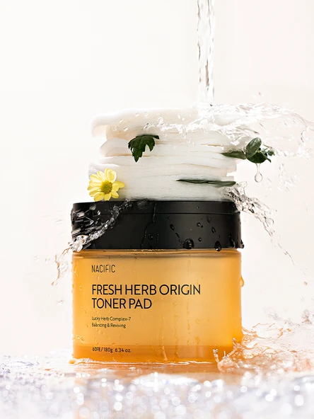 NACIFIC Fresh Herb Origin Toner Pad 60 Adet - Resim 2