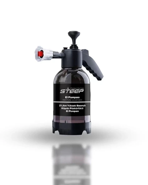 STEEP Yüksek Basınçlı 2 Başlıklı Su & Köpük Pompası 2 Litre Çok Amaçlı Kullanım Su Köpük Püskürt ürün görseli 1
