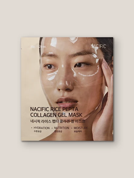 NACIFIC Rice Pepta Collagen Mask ürün görseli 1