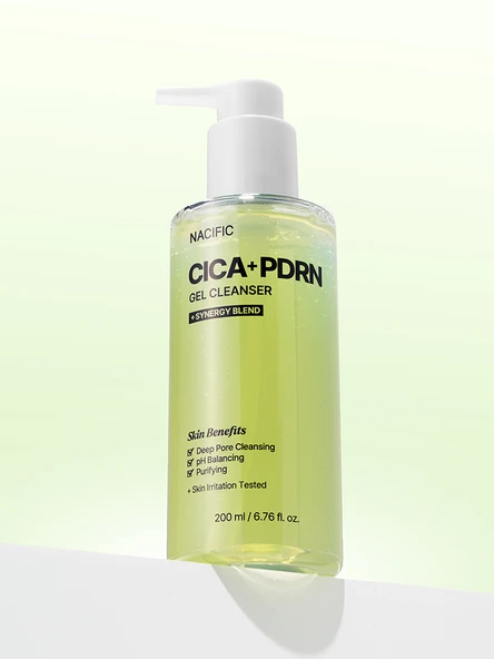 NACIFIC Cica PDRN Gel Cleanser 200ml - Resim 2