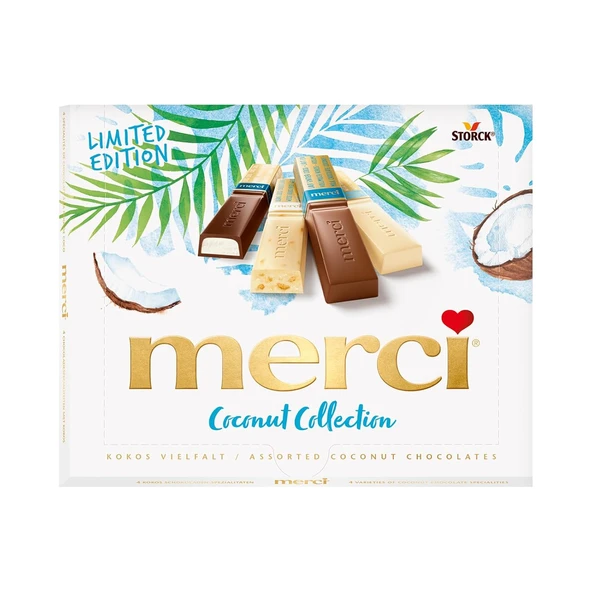 Merci Coconut Collection Limited Edition Çikolata (250g) ürün görseli 1