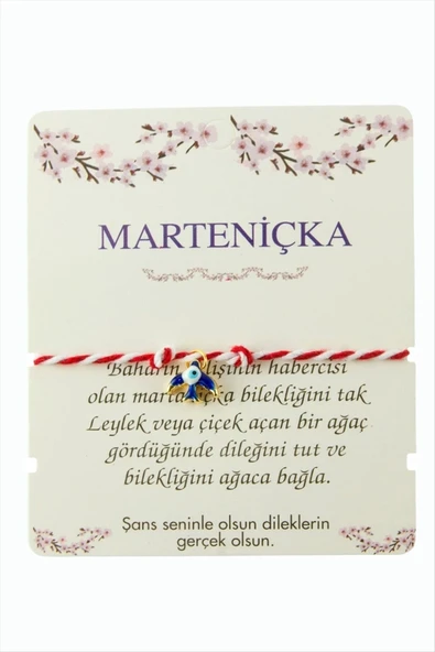 Papatya Marteniçka İp Bileklik ürün görseli 1