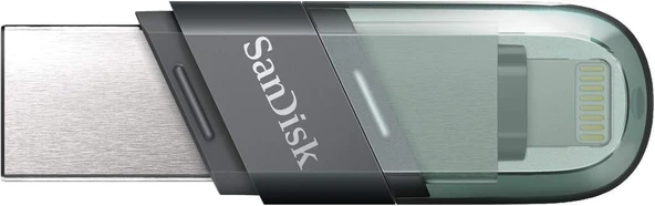 SanDisk iXpand Flash Drive 64GB Type A + Lightning, Flash Sürücü, macOS ve PC için Teşhir ürün görseli 1