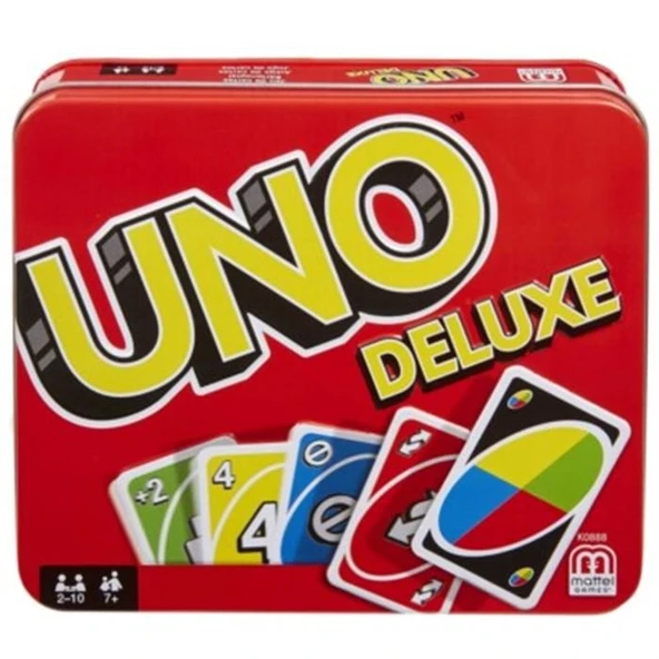 UNO Deluxe Kart Oyunu | 108 Kartlık Premium Seri | Puanlama Cetvelli ürün görseli 1