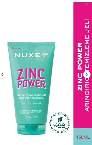 Nuxe Zinc Power Gel 150 ml ürün görseli 1