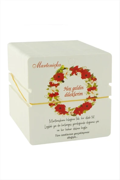 Marteniçka Bileklik Kartı ürün görseli 1