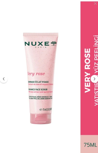 Nuxe Very Rose Yüz Peelingi 75 ml ürün görseli 1