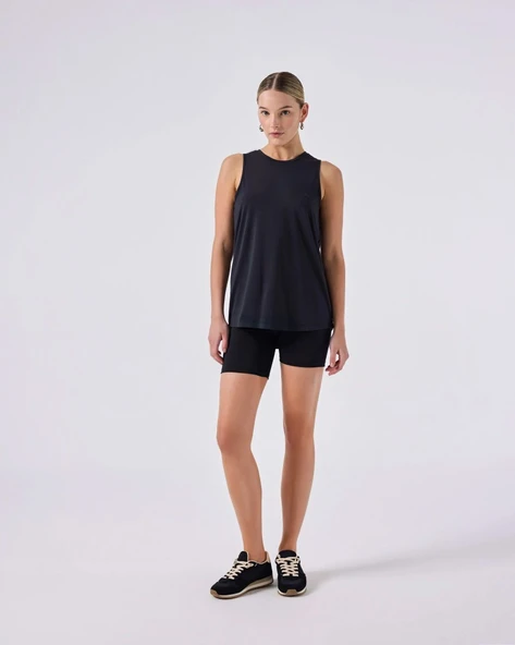 Ellesse 6SF5008-BK Kadın Atlet - Siyah - Resim 4