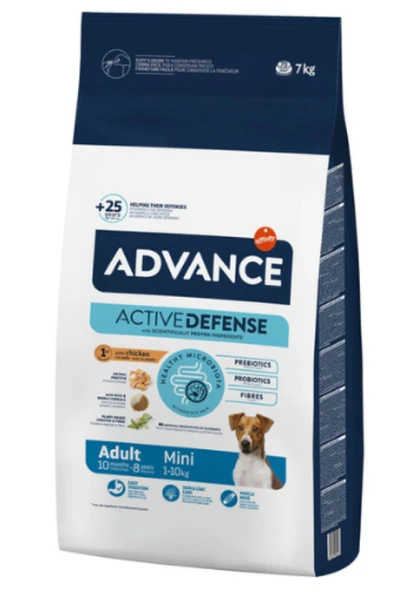 Advance Mini Adult Tavuklu Küçük Irk Yetişkin Köpek Maması 7 Kg ürün görseli 1