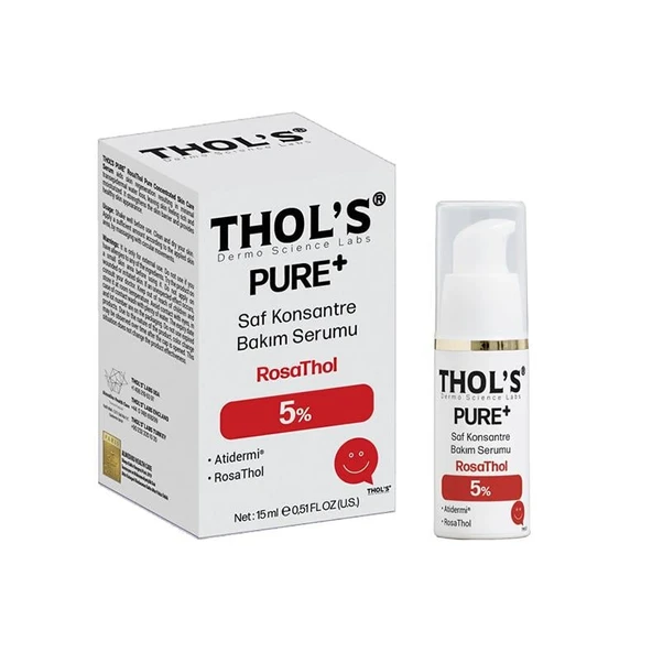 Thol's Pure+ Rosathol %5 Kızarıklık Karşıtı ve Yatıştırıcı Bakım Serumu 15 ml ürün görseli 1