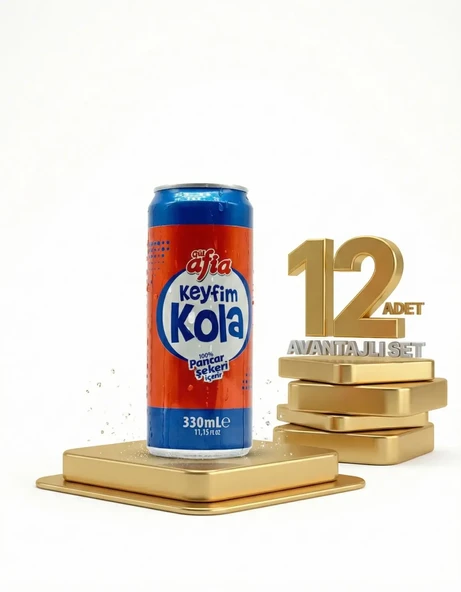 Afia Keyfim Kola 330 Ml 12li - Resim 2