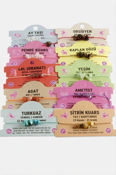 Kırık Doğaltaşlı İp Bileklik ürün görseli 1
