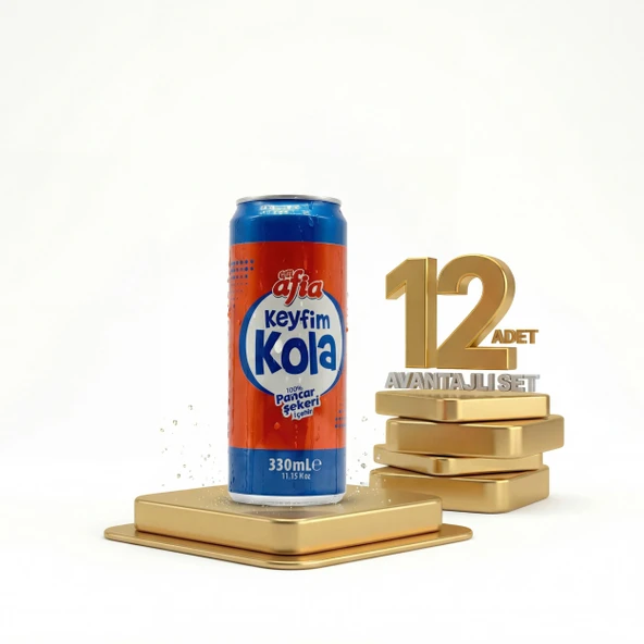 Afia Keyfim Kola 330 Ml 12li ürün görseli 1