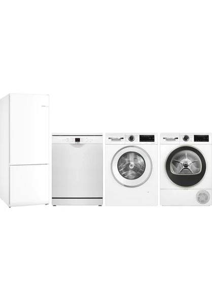 Bosch Çeyiz Seti KGN55VWE0N - SMS26DW00T - WGA242X3TR - WQA24201TR ürün görseli 1