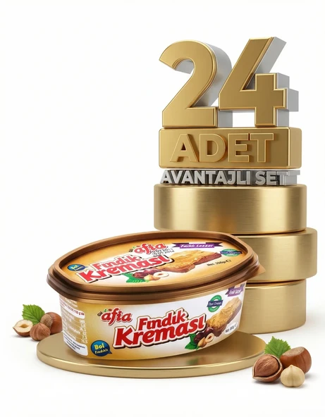 Afia Fındık Kreması 24x350 Gr - Resim 2