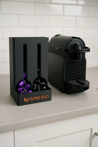 Nespresso Modern Kapsül Tutucu 2 Bölmeli ürün görseli 1
