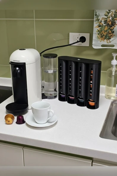 Nespresso Vertuo Uyumlu 4lü Kapsül Kahve Standı - Resim 3