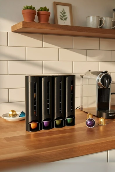 Nespresso Vertuo Uyumlu 4lü Kapsül Kahve Standı ürün görseli 1