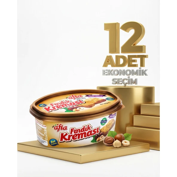 Afia Fındık Kreması 12x350 Gr ürün görseli 1
