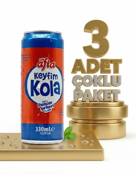 Afia Keyfim Kola 3x330 Ml ürün görseli 1