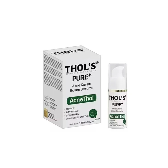 Thol's Pure+ AcneThol -15 ml (TB2) Akne Karşıtı Bakım Serumu ürün görseli 1