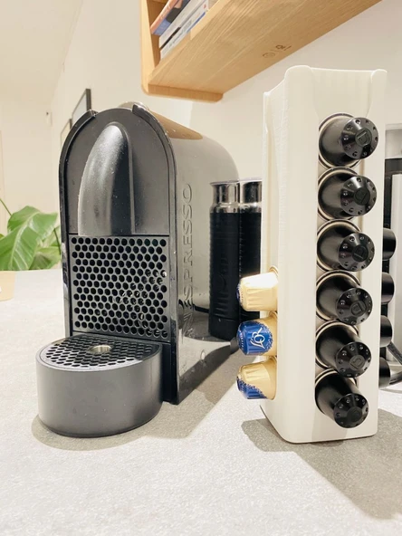 Nespresso Kapsül Kahve Kulesi Beyaz - Resim 2