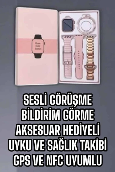 Akıllı Saat Bluetooth Bağlantılı Aksesuar Hediyeli GPS Takibi - Resim 4