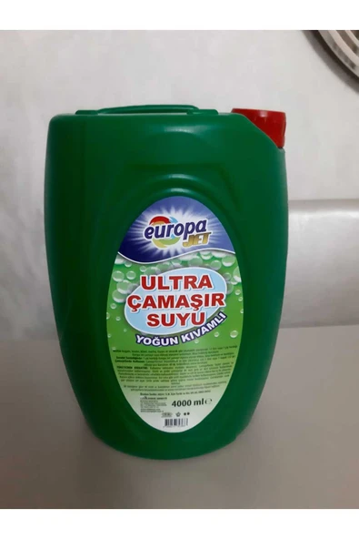 EUROPA çamaşır suyu ultra - Resim 2