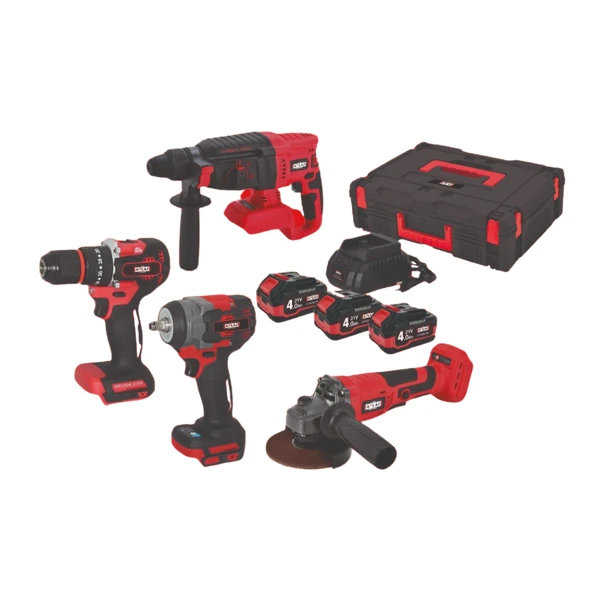 ATTLAS ATB 21 KS4A-403C KÖMÜRSÜZ KOMBO 4'LÜ SET (KIRICI DELİCİ + VİDALAMA + SOMUN SIKMA + TAŞLAMA) A0104176 ürün görseli 1