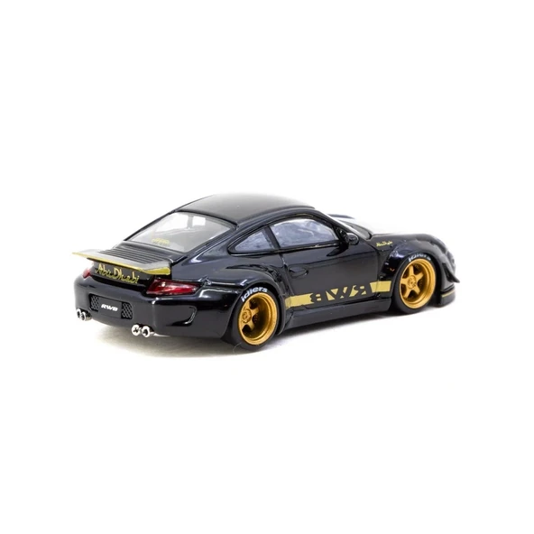 Tarmac Works 1/64 RWB 997 Black - Resim 2