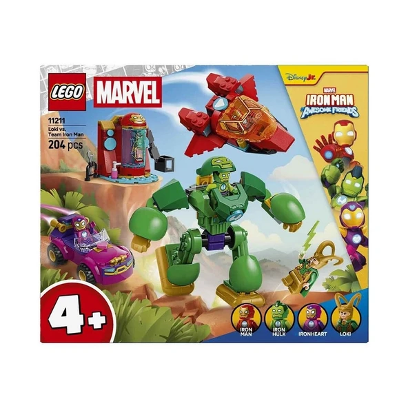 LEGO Marvel Loki ve Iron Man 11211 - Resim 4