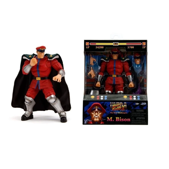 9334219314R00 Street Fighter II M Bison 6 Figure ürün görseli 1