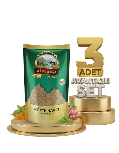 Aluçdağı Izgara Köfte Harcı 3x100 Gr ürün görseli 1
