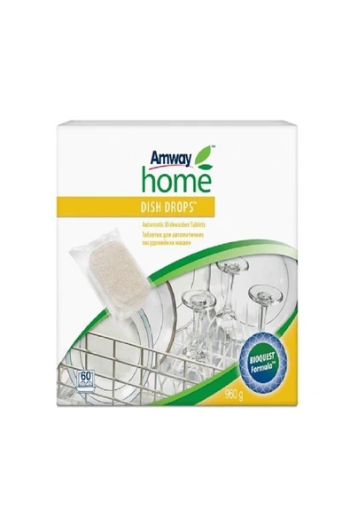 amway home Bulaşık Makinesi için Tablet Deterjan Amway Home™ DISH DROPS™ (60 Tablet) ürün görseli 1