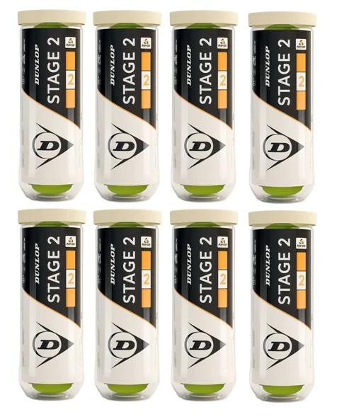 Dunlop Tb Stage 2 Orange 3'lü 8 Kutu Çocuk Tenis Topu ürün görseli 1