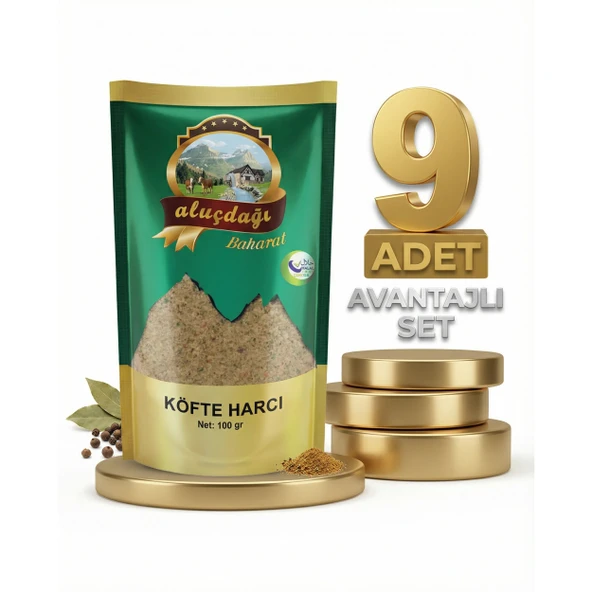 Aluçdağı Izgara Köfte Harcı 9x100 Gr ürün görseli 1