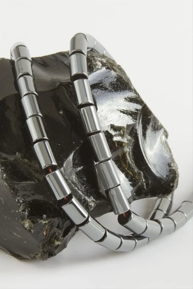 Boru Hematit Taşı 8 mm ürün görseli 1
