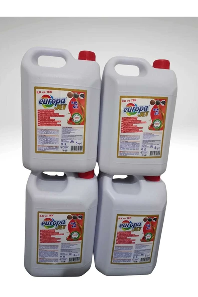 europa JET EUROPAJET GENEL TEMİZLİK ÜRÜNÜ LEKE ÇIKARICI 5 KG X 4 ADET ürün görseli 1