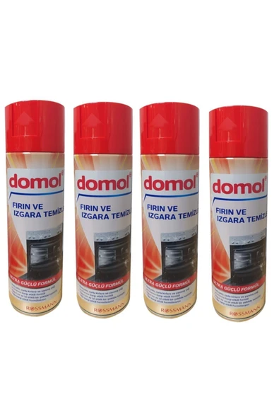 DOMOL Fırın Ve Izgara Temizleyici 500 Ml 4 Adet ürün görseli 1