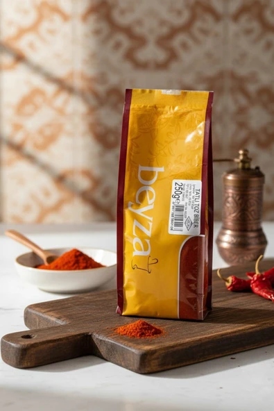 YEDİBEYZA Beyza Tatlı Toz Biber 250g Doğal Öğütülmüş Kırmızı Biber Baharat ürün görseli 1