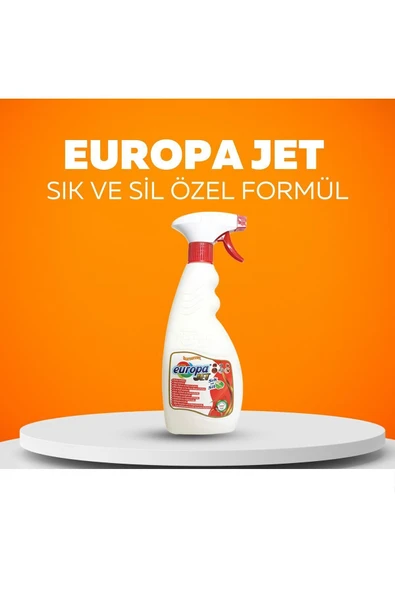 europa JET SIK ve SİL Leke Çıkartıcı Çok Amaçlı Genel Temizleyici Özel Formül 500ML ürün görseli 1
