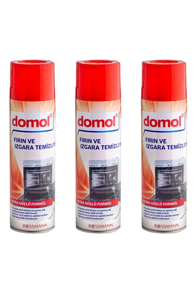 3M Domol Fırın Ve Izgara Temizleyici 3 Adet ( 3x 500ml ) 3613074 ürün görseli 1
