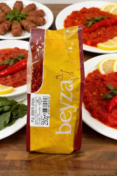 YEDİBEYZA Beyza İpek Pul Biber 250 Gr Acı Kırmızı Biber Baharatı ürün görseli 1