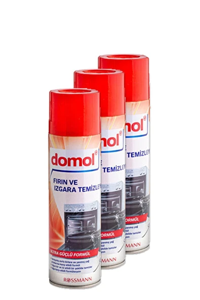 DOMOL Fırın Izgara Temizleyici Köpük 500 ml 3 Adet ürün görseli 1