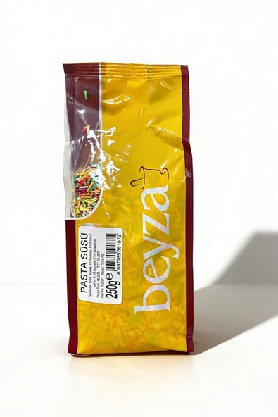 YEDİBEYZA Renkli Pasta Süsü 250 Gr Kek Kurabiye Cupcake Dekor Şekerlemesi ürün görseli 1